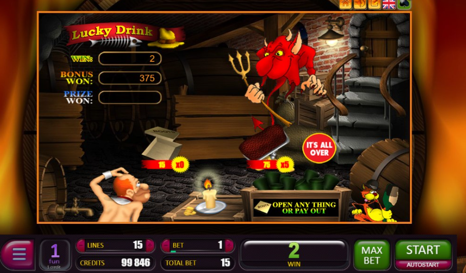 Lucky Drink: BELATRA GAMES-dan atmosfera emulyatori