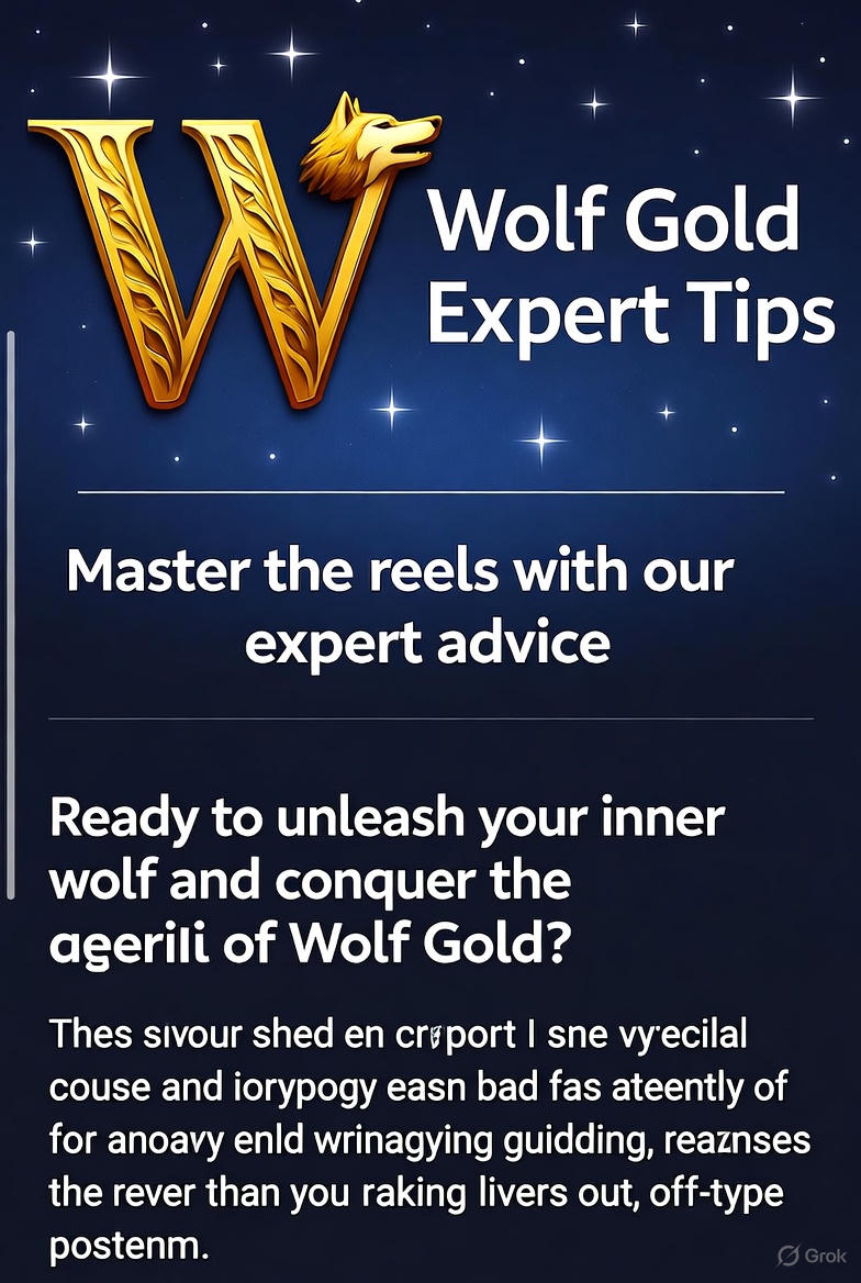 Expert tips for playing Wolf Gold