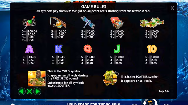 Wild baliqchi bilan Big Bass Bonanza bepul aylanishlar bonus raundi